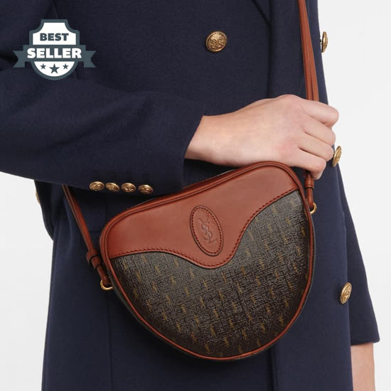 생 로랑 쾨르 스몰 숄더 백(로제 착용)  Saint Laurent Coeur Small leather shoulder bag