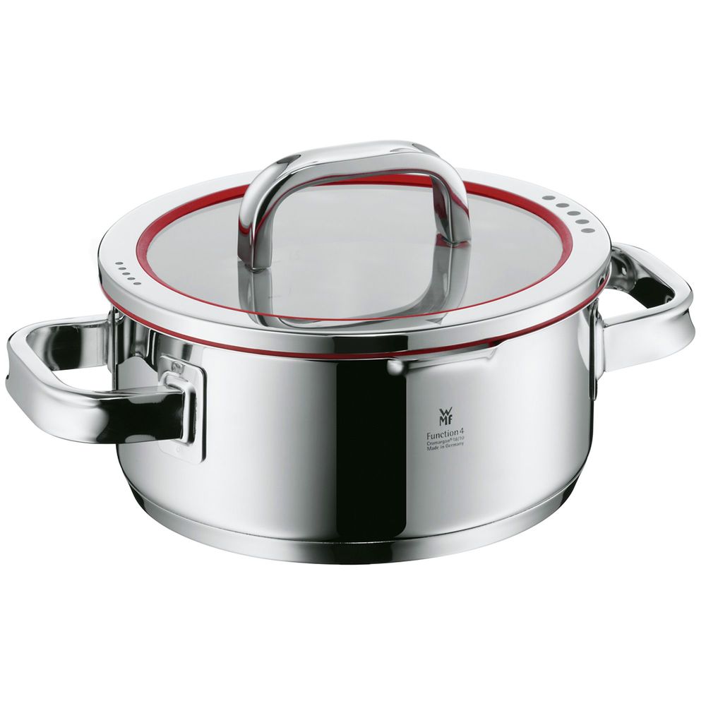 WMF 펑션4 냄비 25L Function 4 Low Casserole with Lid, 26 Qts (25 L)