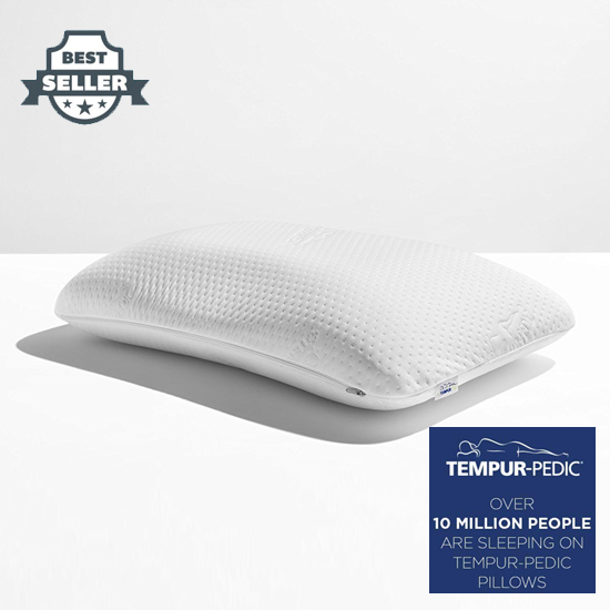 템퍼페딕 템퍼 심포니 베개, 소프트 서포트 워셔블 커버 TEMPUR-PEDIC Tempur-Pedic TEMPUR Symphony Pillow, Soft Support, Adaptable Comfort Washable Cover, Assembled in the USA