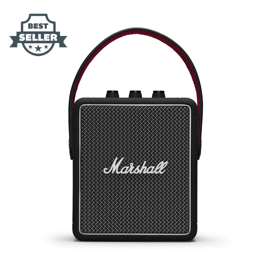 마샬 스톡웰 2 포터블 블루투스 스피커 - 블랙, 버건디 Marshall Stockwell II Portable Bluetooth Speaker