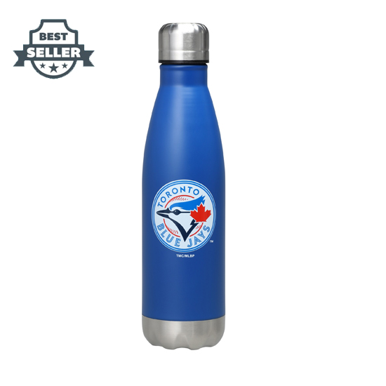 MLB 토론토 블루 제이스 스테인레스 물통 17온스 (약 500ml) Toronto Blue Jays 17oz Team Color Stainless Steel Water Bottle