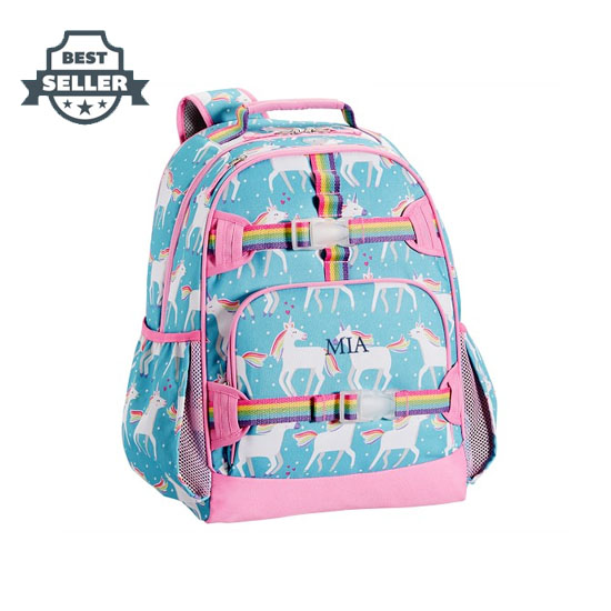 포터리반 가방 아쿠아 유니콘 초등 백팩 Potterybarn Aqua Unicorn Kids Backpack