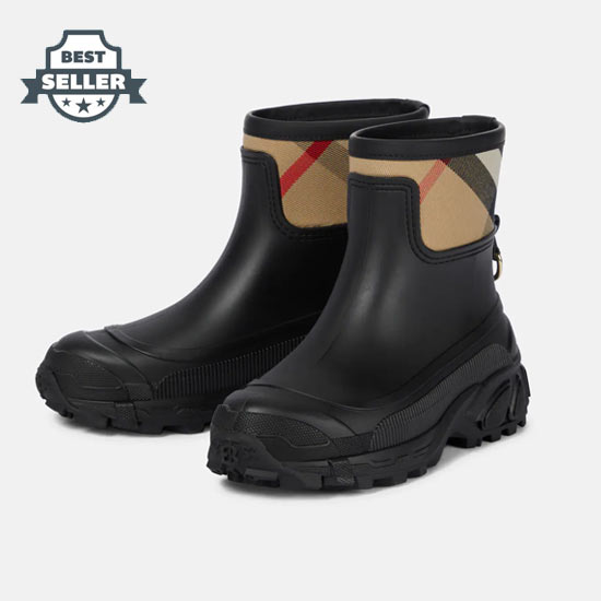버버리 빈티지 체크 숏 레인 부츠 Burberry Vintage Check rain boots