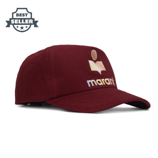 이자벨 마랑 볼캡 모자 ISABEL MARANT Tyron cap,burgundy