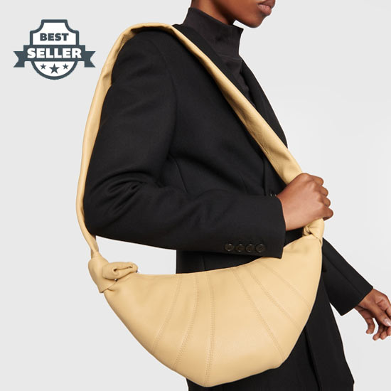 르메르 크로와상백 스몰 Lemaire Croissant Small leather shoulder bag
