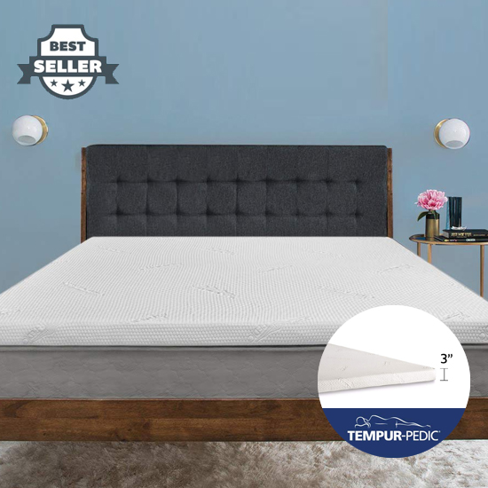 템퍼페딕 토퍼 템퍼 수프림 메모리폼 매트리스 - 전 사이즈 Tempur-Pedic TEMPUR Supreme 3-Inch Premium Foam Mattress Topper