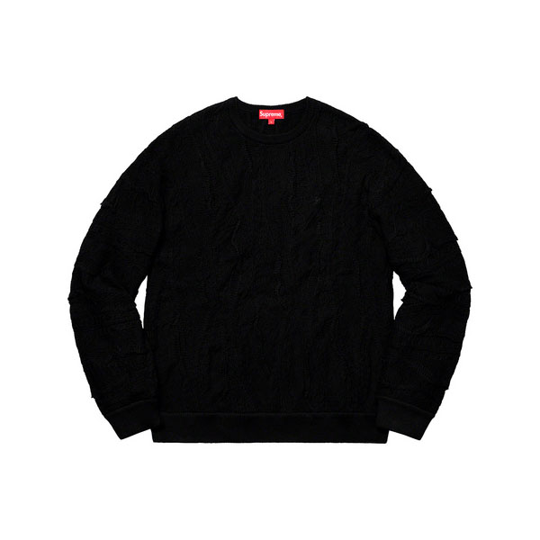 슈프림 (20190404 드랍) Supreme Textured Pattern Sweater