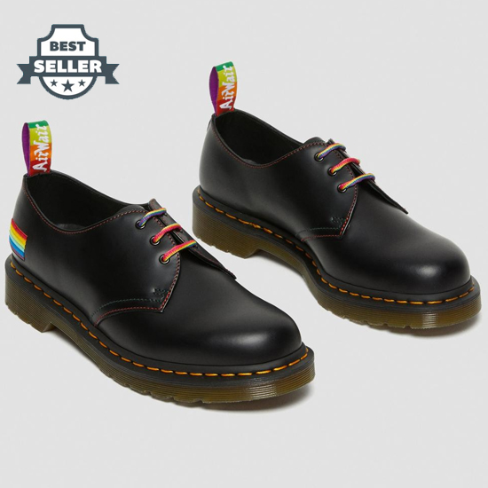 닥터마틴 1461 옥스포드 슈즈 Dr.Martens 1461 For Pride Smooth Leather Oxford Shoes,BLACK SMOOTH LEATHER