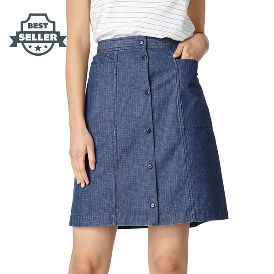 아페쎄 스커트 A.P.C. Vivienne skirt,Stonewashed indigo
