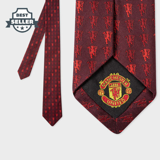 폴 스미스 맨유 넥타이 - Red Devil Narrow(Made in England from 100% silk) Paul Smith &amp; Manchester United Tie 